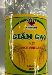 Giấm gạo vietcook 500ml 米酢