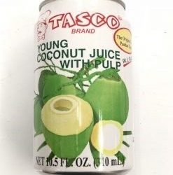 Nước dừa có nhân tasco 310ml ナタデココ入りココナッツジュース