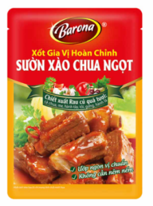Xốt sườn xào chua ngọt スペアリブ甘酢炒めの素