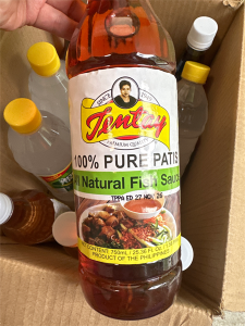 Tentay 750ml 100% pure patis 100%魚醤