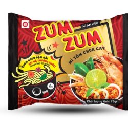 Mì tôm chua cay zum zum (gói) トムヤム味インスタント麺 (袋)