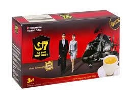 Cà phê sữa G7 3IN1 hộp dẹp インスタントコーヒー(ギフトボックス)