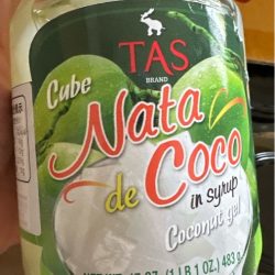 nata de coco in syrup 483gr