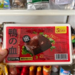 Huyết vịt tiết vịt 鴨の血