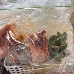 set bánh tráng trộn đầy đủ ライスペーパーサラダセット（具材付き）